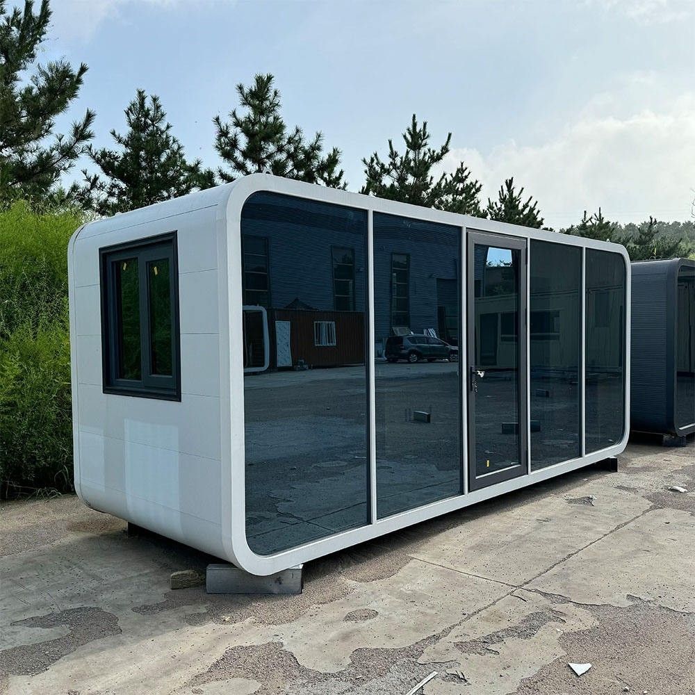 40FT Luxury Prefab Apple Cabin view 4